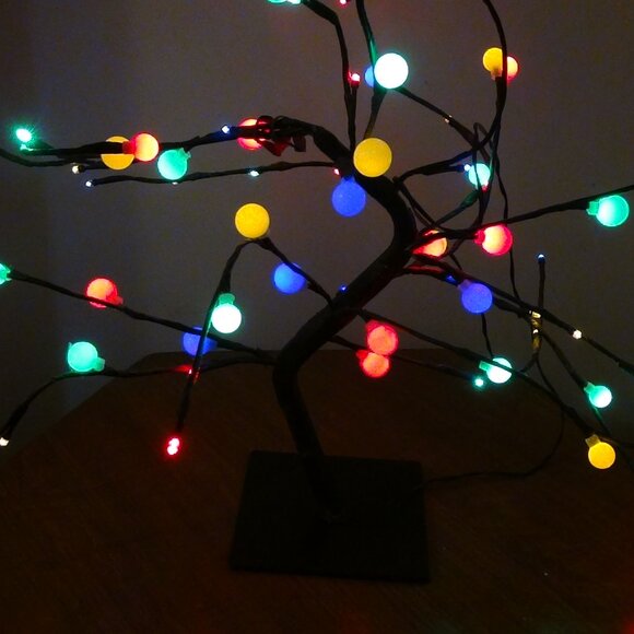 River of Goods Blooming Cherries LED Tree 18" Connected with 20ft Cord - Picture 9 of 12